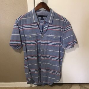 Tommy Hilfiger striped button down shirt